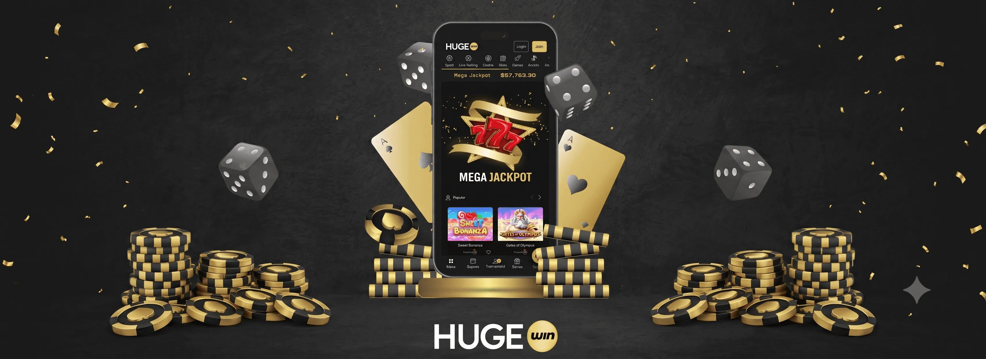 HugeWin apostas casino